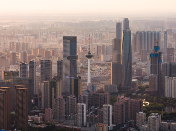 沈阳城市全景航拍