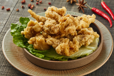 现炸小酥肉