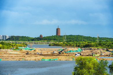 北京段永定河河道水毁修复工程