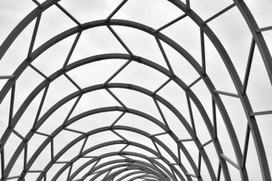 天桥艺术感的建筑