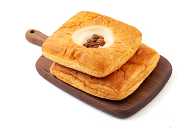 葡萄干奶油风味起酥面包