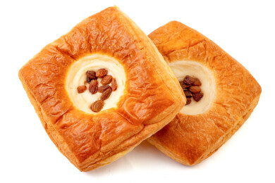 葡萄干奶油风味起酥面包