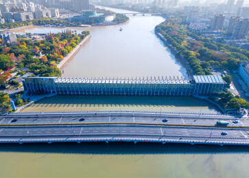 浙江省宁波市姚江大闸