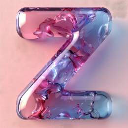 3D英文字母