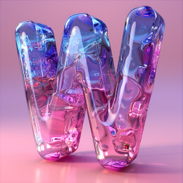 3D英文字母