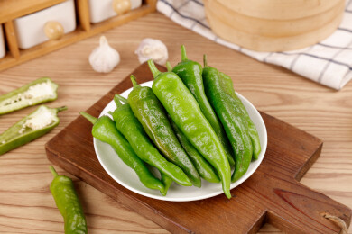 新鲜青辣椒