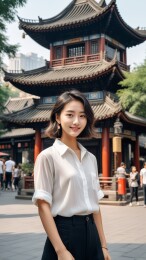 一个AICG中国美女人像写真