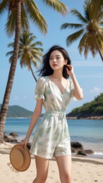 一个AICG中国美女人像写真