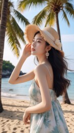 一个AICG中国美女人像写真