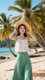 一个AICG中国美女人像写真