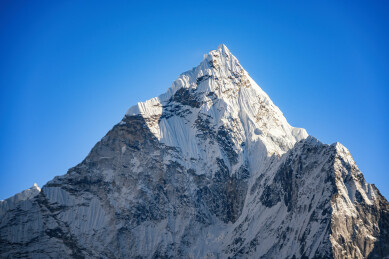 尼泊尔ebc徒步阿玛达布朗峰