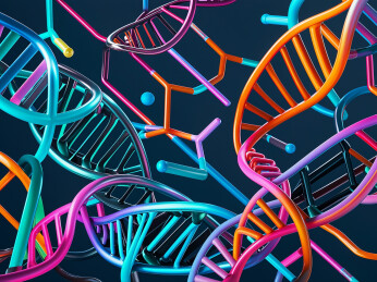 生物科技医疗基因序列DAN科技感互联网蓝
