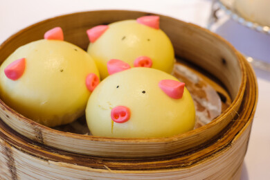 广东早茶点心猪仔包