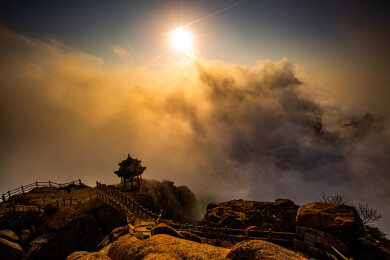 青岛崂山 神秘 