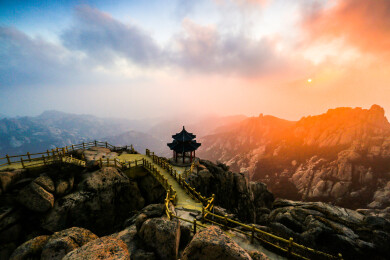 青岛崂山 神秘 