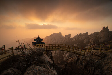 中国山东青岛崂山