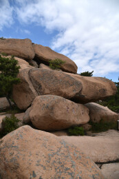 青岛即墨鹤山风光