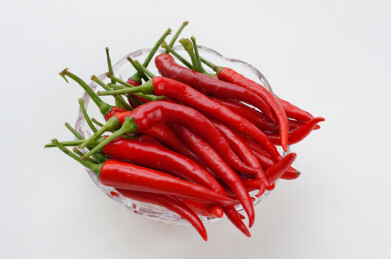 红色的小尖椒