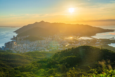 南澳后宅镇全景