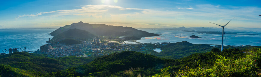 南澳葫芦山日落