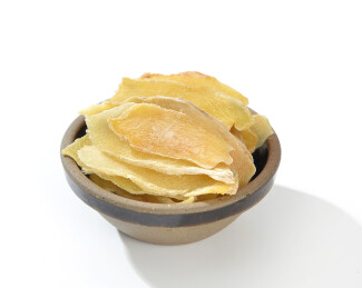 中药材云南野生天麻切片