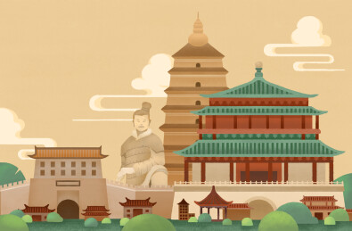 西安城市地标建筑
