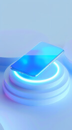 3D科技透明手机样机