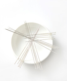 医用中医针灸针纯银针