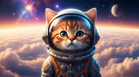 太空服小猫