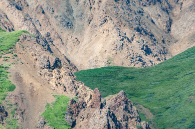 阿拉斯加德纳里国家公园山峦