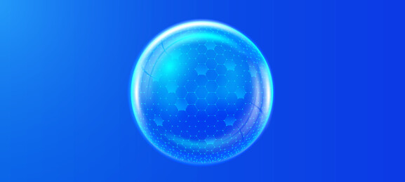 科技球体矢量背景
