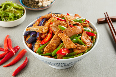 尖椒小炒肉饭