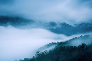 中国山东省青岛市崂山景区 