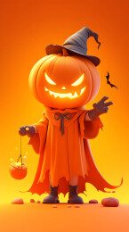 万圣节捣蛋鬼南瓜