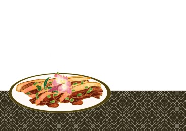 广西省特色美食小吃荔浦扣肉