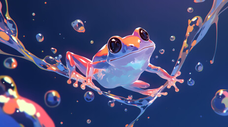 赛博朋克风格插画