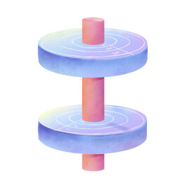 体育馆健身房哑铃杠铃弹力球器材锻炼运动健