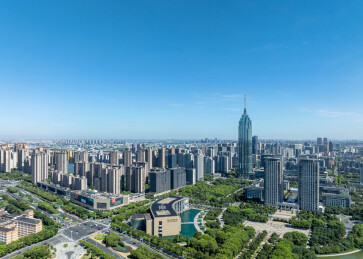 江苏省常州市城市地标性建筑传媒中心大厦
