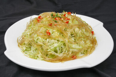 翅丝炒莲白