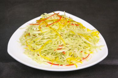 翅丝炒莲白