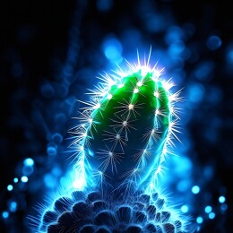 赛博朋克仙人掌