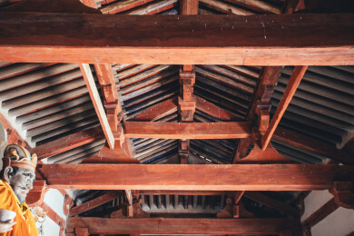 唐代木构建筑，山西省运城市芮城县广仁王庙