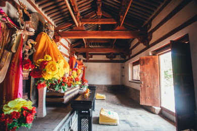 唐代木构建筑，山西省运城市芮城县广仁王庙