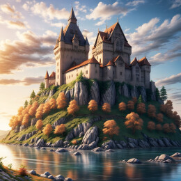 古老的西方城堡