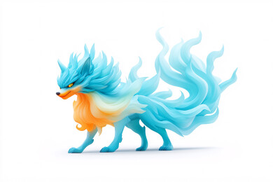 山海经国潮风古代神兽传统神话传说动物插画