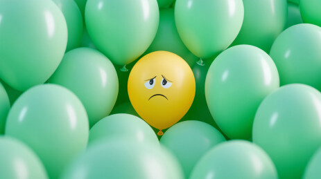 情绪表达心理问题情感抑郁焦虑压力表情背景