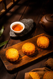传统节日中秋节美食月饼