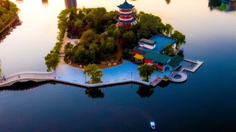 青岛市莱西市月湖公园