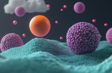 放在桌子上的精美小吃