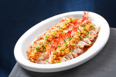 蒜蓉开边虾